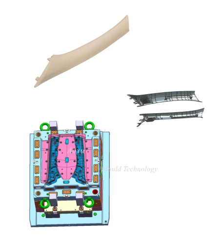 자동차 기둥 금형