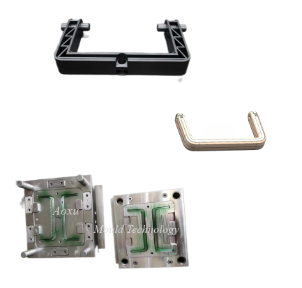 플라스틱 도구 상자 핸들 금형