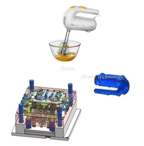 계란 전기 믹서 금형