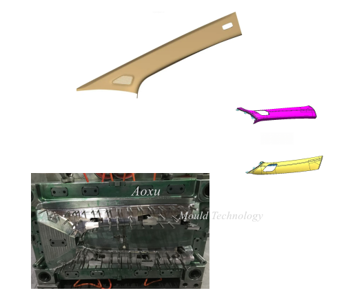 자동차 기둥 금형